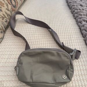 lululemon athletica Charcoal Belt Bag